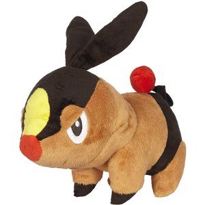Tepig 8" Pokemon Plush Reversible Into Poké Ball
